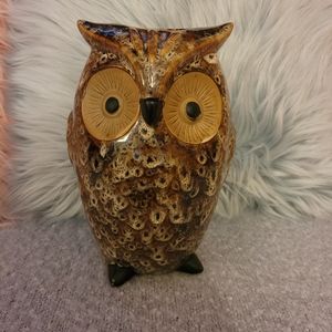 Ceramic Owl Vase